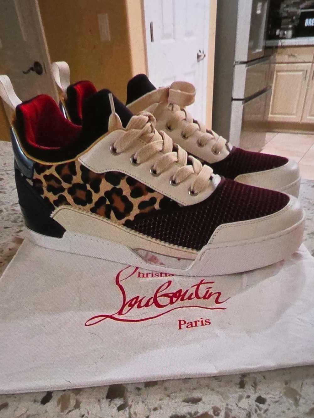 Christian Louboutin Aurelien Low-Top Sneakers Size 43 (10M-11.5W) With COA
